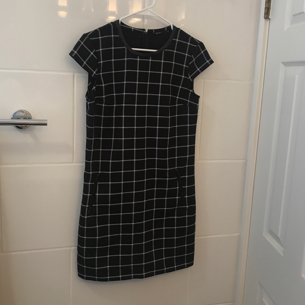 Checkered business dress